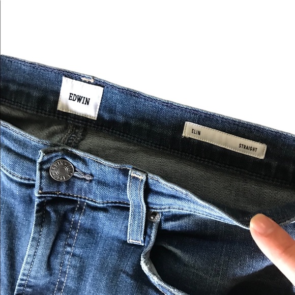 EDWIN Elin Straight Jeans 28 - Picture 4 of 4